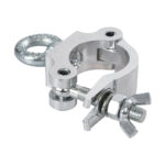 GloboStar® CLAMPS 51186 Επαγγελματικός Γάντζος Hook Αλουμινίου Ύψηλης Αντοχής για Κρέμαση, Στήριξη & Τοποθέτηση Προϊόντων Stage σε Τράσες - Μ16 x Π12 x Υ3cm - Χρώμιο - Image 4