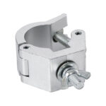 GloboStar® CLAMPS 51187 Επαγγελματικός Γάντζος Hook Αλουμινίου Ύψηλης Αντοχής για Κρέμαση, Στήριξη & Τοποθέτηση Προϊόντων Stage σε Τράσες - Μ8 x Π5.5 x Υ3cm - Χρώμιο - Image 3