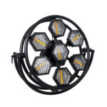 HEXA® HALO 51196 Stage Φωτιστικό Ειδικών Εφέ Digital Matrix Pixel & Blinder LED 784W 120° AC 220-240V IP20 7 x 100W COB Chip & 168 x 0.5W SMD5050 Chip Ultra Θερμό Λευκό 2200K & Πολύχρωμο RGB Dimmable DMX512 Protocol - Μ95 x Π17.5 x Υ78.5cm - 2 Χρόνια Εγγύηση - Image 2