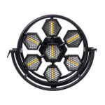 HEXA® HALO 51196 Stage Φωτιστικό Ειδικών Εφέ Digital Matrix Pixel & Blinder LED 784W 120° AC 220-240V IP20 7 x 100W COB Chip & 168 x 0.5W SMD5050 Chip Ultra Θερμό Λευκό 2200K & Πολύχρωμο RGB Dimmable DMX512 Protocol - Μ95 x Π17.5 x Υ78.5cm - 2 Χρόνια Εγγύηση - Image 3