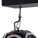 GloboStar® 51197 LIFT BALL Επαγγελματικό Φωτιστικό Ειδικών Εφέ Φ25cm KINETIC BALL MATRIX PIXEL Super BEAM Light CREE LED 4in1 300W - 10 x 20W LED COB Chips RGBW & 10 x 20W LED COB Chips Ultra Gold Warm White 2200K - Μέγιστο Μήκος Ανύψωσης 6 Μέτρα - AC 220V-240V DMX512 Display on Body - Μαύρο - Μ26 x Π6.5 x Υ32cm - 2 Χρόνια Εγγύση - Image 6