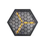 GloboStar® 51201 HALO HEXA Επαγγελματικό Φωτιστικό Ειδικών Εφέ DIGITAL MATRIX PIXEL & Blinder - 3 x 80W LED COB Chips Ultra Gold Warm White 2200K & 30 x 0.5W LED SMD5050 Chips RGB - AC 220V-240V DMX512 Display on Body - Μαύρο - Μ38 x Π38 x Υ22cm - 2 Χρόνια Εγγύση - Image 3