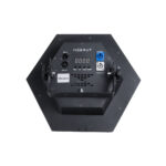GloboStar® 51201 HALO HEXA Επαγγελματικό Φωτιστικό Ειδικών Εφέ DIGITAL MATRIX PIXEL & Blinder - 3 x 80W LED COB Chips Ultra Gold Warm White 2200K & 30 x 0.5W LED SMD5050 Chips RGB - AC 220V-240V DMX512 Display on Body - Μαύρο - Μ38 x Π38 x Υ22cm - 2 Χρόνια Εγγύση - Image 5
