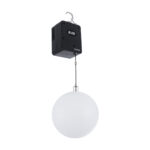 GloboStar® 51202 LIFT BALL Επαγγελματικό Φωτιστικό Ειδικών Εφέ Φ30cm KINETIC BALL Light CREE LED 4in1 15W - 15 x 1W LED SMD Chips RGBW - Μέγιστο Μήκος Ανύψωσης 3.5 Μέτρα - AC 220V-240V DMX512 Display on Body - Μαύρο - Μ17 x Π13 x Υ26cm - 2 Χρόνια Εγγύση - Image 2