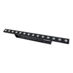 GloboStar® 51204 MEDES Επαγγελματική Μπάρα Φωτισμού Wall Washer LED 14 x 10W 140W 8° AC 220-240V IP20 Πολύχρωμο RGB DMX512 - Μαύρο - Μ100 x Π6.5 x Υ12.5cm - 2 Χρόνια Εγγύση - Image 2