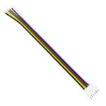 GLOBOSTAR® STRIPCON 70744 Ταχυσύνδεσμος 6 Pin Αρσενικός για Ταινία LED RGBW+WW σε 6 Καλώδια IP20 - Πολύχρωμο - Μ16 x Π1.5 x Υ0.3cm - Image 3