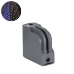 GLOBOSTAR® WINDOWCORNA 90114 Γωνιακό Φωτιστικό Ανάδειξης Παραθύρων LED 6W 540lm 3°x172° DC 24V Αδιάβροχο IP65 Θερμό Λευκό 2700K Dimmable - CREE XPE Chip - Γκρι Ανθρακί - Μ12 x Π4 x Υ12cm - 3 Χρόνια Εγγύηση - Image 2