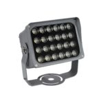 GLOBOSTAR® FLOODXENA 90129 Προβολέας Σποτ Wall Washer LED 24W 2760lm 10° AC 220-240V Αδιάβροχο IP65 Φυσικό Λευκό 4500K - Bridgelux SMD Chip - Γκρι Ανθρακί - Μ18 x Π13.5 x Υ18cm - 3 Χρόνια Εγγύηση - Image 2