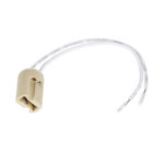 GloboStar® 79597 Κεραμικό Ντουί G9 με 15CM Καλώδιο D1.8 x H2.6cm - Image 2