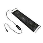 GLOBOSTAR® AQUARIUS 79679 Φωτιστικό Ενυδρείου με Ενσωματωμένο Χειριστήριο LED 16W 800lm 120° AC 220-240V Αδιάβροχο IP44 Πολύχρωμο RGBW Dimmable - Sanan SMD Chip - Μαύρο - Μ45 x Π11 x Υ3cm - 2 Χρόνια Εγγύηση - Image 2