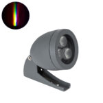 GLOBOSTAR® TREESPO 90467 Φωτιστικό Σποτ για Φυτά - Δέντρα LED 6W 630lm 15° DC 24V Αδιάβροχο IP67 Πολύχρωμο RGBW Dimmable DMX512 - Bridgelux SMD Chip - Γκρι Ανθρακί - Μ6.6 x Π9 x Υ12cm - 3 Χρόνια Εγγύηση - Image 2