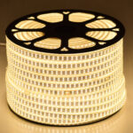 GLOBOSTAR® EPIWIDE 70512 Ταινία LED 24W/m 2160lm/m 120° DC 220-240V Αδιάβροχη IP65 180 x SMD2835 Chip/m Θερμό Λευκό 2700K Dimmable - Epistar SMD Chip - M100 x Π1.6 x Υ0.7cm - 3 Χρόνια Εγγύηση - Image 2