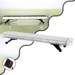 GloboStar® 85190 PRO Series Φάρος Σήμανσης Οχήματος Ασθενοφόρου για Αυτοκίνητα & Φορτηγά 6 Προγραμμάτων Φωτισμού STROBE LED COB 180W DC 10-30V Αδιάβροχος IP66 Ψυχρό Λευκό 6000K - Image 2