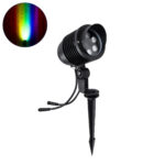 GloboStar® TREELIGHT-LINA 90657 Σποτ Φωτισμού Ειδικό για Φυτά - Δέντρα με Βάση Κήπου / Καρφωτό LED 6W 630lm 30° DC 24V Αδιάβροχο IP65 Μ10.5 x Π18 x Υ40cm Πολύχρωμο RGBW DMX512 - Γκρι Ανθρακί - 3 Years Warranty - Image 2