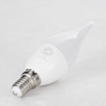 GLOBOSTAR® CANDLE 60008 Λάμπα Κεράκι E14 C37T LED 6W 564lm 260° AC 220-240V IP20 Θερμό Λευκό 2700K - Lumileds SMD Chip - Λευκό Γαλακτερό - Μ3.7 x Π3.7 x Υ12.5cm - 3 Χρόνια Εγγύηση - Image 4