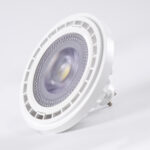 GLOBOSTAR® BEAMAR 60126 Σποτ GU10 AR111 LED 15W 1500lm 12° AC 220-240V IP20 Ψυχρό Λευκό 6000K - Μ11 x Π11 x Υ6.6cm - 3 Χρόνια Εγγύηση - Image 3