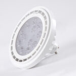 GLOBOSTAR® SPOTAR 60129 Σποτ GU10 AR111 LED 12W 1200lm 36° AC 220-240V IP20 Ψυχρό Λευκό 6000K Dimmable - Μ11 x Π11 x Υ6.6cm - 3 Χρόνια Εγγύηση - Image 3