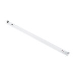 GloboStar® TUBATO 60147 Μεταλλικό Σκαφάκι για 1 x Λάμπα 60CM T8 G13 LED AC 220-240V IP20 Μ60 x Π3.4 x Υ4.3cm - 5 Χρόνια Εγγύηση - Image 2