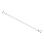 GloboStar® TUBATO 60152 Μεταλλικό Σκαφάκι για 2 x Λάμπες 90CM T8 G13 LED AC 220-240V IP20 Μ90 x Π7.2 x Υ4cm - 5 Χρόνια Εγγύηση - Image 2