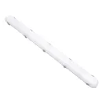 GLOBOSTAR® EMERGANO 60180 120cm Γραμμικό Βιομηχανικό Φωτιστικό Tri-Proof Τεχνολογίας Emergency με Ενσωματωμένη Μπαταρία Li-Ion 3.7V 5000mAH & Αυτονομία 3 Ώρες LED 48W 6240lm 120° AC 220-240V Αδιάβροχο IP65 Ψυχρό Λευκό 6000K - LUMILEDs SMD Chip & TÜV SÜD Driver - Γκρι με Γαλακτερό Κάλυμμα Πλαστικό PC - Μ120 x Π10.5 x Υ8cm - 5 Χρόνια Εγγύση - Image 3