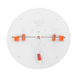 GLOBOSTAR® PANELEON 60192 Χωνευτό Panel Οροφής με Σύστημα Ρυθμιζόμενης Τρύπας Κοπής LED 33W 3492lm 180° AC 220-240V IP20 Φυσικό Λευκό 4500K - Lumileds SMD Chip & TÜV SÜD Driver - Λευκό Γαλακτερό - Μ22.2 x Π22.2 x Υ2cm / Q3.5cm έως Q20.5cm - 3 Χρόνια Εγγύηση - Image 5