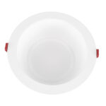 GLOBOSTAR® PANELCO 60195 Χωνευτό Downlight Panel Οροφής LED 42W 5040lm 60° AC 220-240V IP20 Φυσικό Λευκό 4500K - Osram COB Chip & TÜV SÜD Driver - Λευκό Γαλακτερό - Μ22 x Π22 x Υ9.5cm / Q20cm - 5 Χρόνια Εγγύηση - Image 3