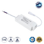 GLOBOSTAR® EROS-DRIVER 61222 Ανταλλακτικό Τροφοδοτικό/Μετασχηματιστής SELV 9-21W AC 220-240V σε Constant Current DC 36-54V/300mA±5% PF0.95 IP20 - Μ11 x Π4.3 x Υ2.5cm - 5 Χρόνια Εγγύηση