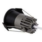 GLOBOSTAR® MICRO-S 60238 Χωνευτό Downlight Σποτ LED 5W 650lm 38° AC 220-240V IP20 Φυσικό Λευκό 4500K - Bridgelux COB Chip & TÜV SÜD Driver - Μαύρο Ματ - Μ4 x Π4 x Υ5.9cm / Q3.5cm - 5 Χρόνια Εγγύηση - Image 4