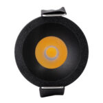 GLOBOSTAR® MICRO-S 60238 Χωνευτό Downlight Σποτ LED 5W 650lm 38° AC 220-240V IP20 Φυσικό Λευκό 4500K - Bridgelux COB Chip & TÜV SÜD Driver - Μαύρο Ματ - Μ4 x Π4 x Υ5.9cm / Q3.5cm - 5 Χρόνια Εγγύηση - Image 6