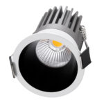 GLOBOSTAR® MICRO-B 60240 Χωνευτό Downlight Σποτ LED 7W 910lm 38° AC 220-240V IP20 Φυσικό Λευκό 4500K - Bridgelux COB Chip & TÜV SÜD Driver - Λευκό & Μαύρο Ματ - Μ6 x Π6 x Υ7.8cm / Q5cm - 5 Χρόνια Εγγύηση - Image 3