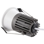 GLOBOSTAR® MICRO-B 60243 Χωνευτό Downlight Σποτ LED 7W 875lm 38° AC 220-240V IP20 Θερμό Λευκό 2700K - Bridgelux COB Chip & TÜV SÜD Driver - Λευκό Ματ - Μ6 x Π6 x Υ7.8cm / Q5cm - 5 Χρόνια Εγγύηση - Image 4