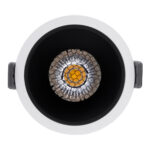 GLOBOSTAR® PLUTO-M 60252 Χωνευτό Downlight Σποτ με Honeycomb Anti Glare Reflector LED 10W 1300lm 38° AC 220-240V IP20 Φυσικό Λευκό 4500K - Bridgelux COB Chip & TÜV SÜD Driver - Λευκό & Μαύρο Ματ - Μ8.4 x Π8.4 x Υ5.9cm / Q7.5cm - 5 Χρόνια Εγγύηση - Image 6