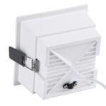 GLOBOSTAR® PLUTO-B 60278 Χωνευτό Downlight Σποτ με Honeycomb Anti Glare Reflector LED 15W 1950lm 38° AC 220-240V IP20 Φυσικό Λευκό 4500K - Bridgelux COB Chip & TÜV SÜD Driver - Λευκό Ματ - Μ10.4 x Π10.4 x Υ6.5cm / Q9.5 x 9.5cm - 5 Χρόνια Εγγύηση - Image 4