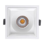 GLOBOSTAR® PLUTO-B 60278 Χωνευτό Downlight Σποτ με Honeycomb Anti Glare Reflector LED 15W 1950lm 38° AC 220-240V IP20 Φυσικό Λευκό 4500K - Bridgelux COB Chip & TÜV SÜD Driver - Λευκό Ματ - Μ10.4 x Π10.4 x Υ6.5cm / Q9.5 x 9.5cm - 5 Χρόνια Εγγύηση - Image 6