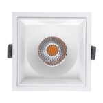 GLOBOSTAR® PLUTO-B 60279 Χωνευτό Downlight Σποτ με Honeycomb Anti Glare Reflector LED 15W 1875lm 38° AC 220-240V IP20 Θερμό Λευκό 2700K - Bridgelux COB Chip & TÜV SÜD Driver - Λευκό Ματ - Μ10.4 x Π10.4 x Υ6.5cm / Q9.5 x 9.5cm - 5 Χρόνια Εγγύηση - Image 6