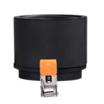 GLOBOSTAR® OMEGA-R 60296 Χωνευτό Κινούμενο Downlight Σποτ LED 12W 1560lm 36° AC 220-240V IP20 Φυσικό Λευκό 4500K - Bridgelux COB Chip & TÜV SÜD Driver - Μαύρο Ματ - Μ10 x Π10 x Υ8.2cm / Q9cm - 5 Χρόνια Εγγύηση - Image 5