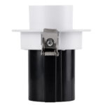 GLOBOSTAR® VIRGO-S 60302 Χωνευτό Κινούμενο Downlight Σποτ LED 7W 910lm 36° AC 220-240V IP20 Φυσικό Λευκό 4500K - Bridgelux COB Chip & TÜV SÜD Driver - Λευκό & Μαύρο Ματ - Μ9 x Π9 x Υ9cm / Q7.8cm - 5 Χρόνια Εγγύηση - Image 6