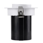 GLOBOSTAR® VIRGO-M 60307 Χωνευτό Κινούμενο Downlight Σποτ LED 12W 1500lm 36° AC 220-240V IP20 Θερμό Λευκό 2700K - Bridgelux COB Chip & TÜV SÜD Driver - Λευκό & Μαύρο Ματ - Μ11 x Π11 x Υ11.5cm / Q9.5cm - 5 Χρόνια Εγγύηση - Image 5