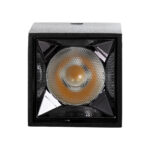 GLOBOSTAR® LUMINAR 60320 Downlight Σποτ LED 3W 420lm 36° AC 220-240V IP20 Φυσικό Λευκό 4500K - Osram SMD Chip & TÜV SÜD Driver - Μαύρο Ματ - Μ4.2 x Π4.2 x Υ6.6cm - 5 Χρόνια Εγγύηση - Image 6