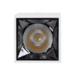 GLOBOSTAR® LUMINAR 60322 Downlight Σποτ LED 3W 420lm 36° AC 220-240V IP20 Φυσικό Λευκό 4500K - Osram SMD Chip & TÜV SÜD Driver - Λευκό Ματ - Μ4.2 x Π4.2 x Υ6.6cm - 5 Χρόνια Εγγύηση - Image 6