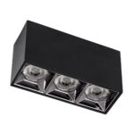 GLOBOSTAR® LUMINAR 60324 Downlight Σποτ LED 12W 1680lm 36° AC 220-240V IP20 Φυσικό Λευκό 4500K - Osram SMD Chip & TÜV SÜD Driver - Μαύρο Ματ - Μ11.8 x Π4.2 x Υ6.6cm - 5 Χρόνια Εγγύηση - Image 3