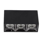 GLOBOSTAR® LUMINAR 60324 Downlight Σποτ LED 12W 1680lm 36° AC 220-240V IP20 Φυσικό Λευκό 4500K - Osram SMD Chip & TÜV SÜD Driver - Μαύρο Ματ - Μ11.8 x Π4.2 x Υ6.6cm - 5 Χρόνια Εγγύηση - Image 4