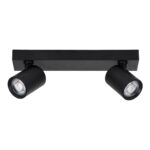 GLOBOSTAR® LEONARDO 60346 Μοντέρνο Φωτιστικό Οροφής LED 20W 2400lm 60° AC 220-240V IP20 Φυσικό Λευκό 4500K - Bridgelux COB - Μαύρο - Μ32 x Π7 x Υ11.8cm - 5 Χρόνια Εγγύηση - Image 3