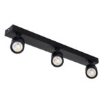 GLOBOSTAR® LEONARDO 60348 Μοντέρνο Φωτιστικό Οροφής LED 30W 3600lm 60° AC 220-240V IP20 Φυσικό Λευκό 4500K - Bridgelux COB - Μαύρο - Μ52 x Π7 x Υ11.8cm - 5 Χρόνια Εγγύηση - Image 4