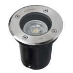 GLOBOSTAR® GIGO 60361 Χωνευτό Φωτιστικό Δαπέδου Σποτ για Λάμπα MR16 με Ντουί 1 x GU10 AC 220-240V Αδιάβροχο IP68 IK09 - Ανοξείδωτο Ατσάλι SS201 - Μ11 x Π11 x Υ11.5cm / Q10.4cm - Image 3
