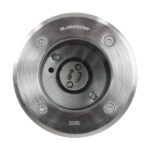 GLOBOSTAR® GIGO 60361 Χωνευτό Φωτιστικό Δαπέδου Σποτ για Λάμπα MR16 με Ντουί 1 x GU10 AC 220-240V Αδιάβροχο IP68 IK09 - Ανοξείδωτο Ατσάλι SS201 - Μ11 x Π11 x Υ11.5cm / Q10.4cm - Image 4