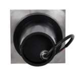 GLOBOSTAR® GIGO 60362 Χωνευτό Φωτιστικό Δαπέδου Σποτ για Λάμπα MR16 με Ντουί 1 x GU10 AC 220-240V Αδιάβροχο IP68 IK09 - Ανοξείδωτο Ατσάλι SS201 - Μ11 x Π11 x Υ11.5cm / Q10.4 x 10.4cm - Image 6