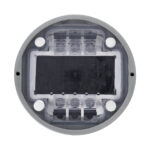 GloboStar® ROADER 60367 Professional LED Strobe Αυτόνομος Ηλιακός Χωνευτός Ανακλαστήρας Οδοστρώματος με Ενσωματωμένο Φωτοβολταϊκό Panel 2.5V 220mA & Επαναφορτιζόμενη Μπαταρία Ni-MH 1.2V 1200mAh - Αδιάβροχο IP68 - Ψυχρό Λευκό 6000K - Max Pass Load 20 Τόνοι - Φ12.5 x Υ7.7cm - 3 Years Warranty - Image 3