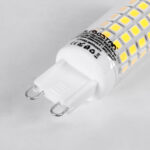 GLOBOSTAR® TUBΙTO 60390 Λάμπα G9 63mm LED 4W 584lm 360° AC 220-240V IP20 Ψυχρό Λευκό 6000K Dimmable - Lumileds SMD Chip - Μ1.8 x Π1.8 x Υ6.3cm - 3 Χρόνια Εγγύηση - Image 6