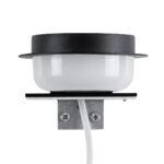 GLOBOSTAR® KIARA 60400 Μοντέρνο Φωτιστικό Τοίχου - Απλίκα Καθρέπτη Μπάνιου LED 5W 560lm 120° AC 220-240V IP44 Φυσικό Λευκό 4500K - Lumileds SMD Chip & TÜV SÜD Driver - Μαύρο Ματ & Λευκό - Μ10 x Π13 x Υ3cm - 3 Χρόνια Εγγύηση - Image 6
